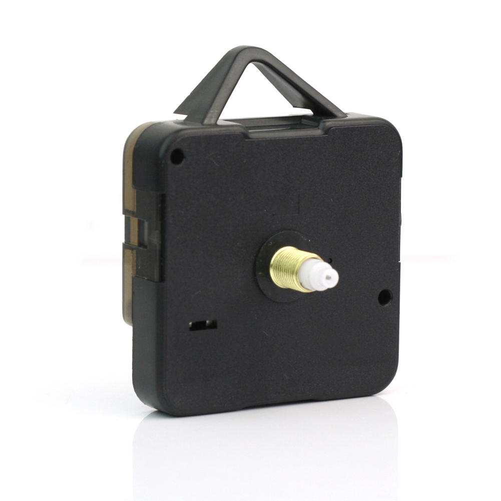 Black Quartz Wall Clock Movement Mechanism Gold Hands DIY Repair Parts Kit Replace