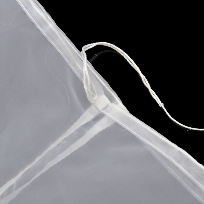 Bolsa de filtro de malla de nailon reutilizable, 4 tamaños, té, nuez, zumo de fruta, leche, colador de té, infusores, nuevas herramientas de café y té