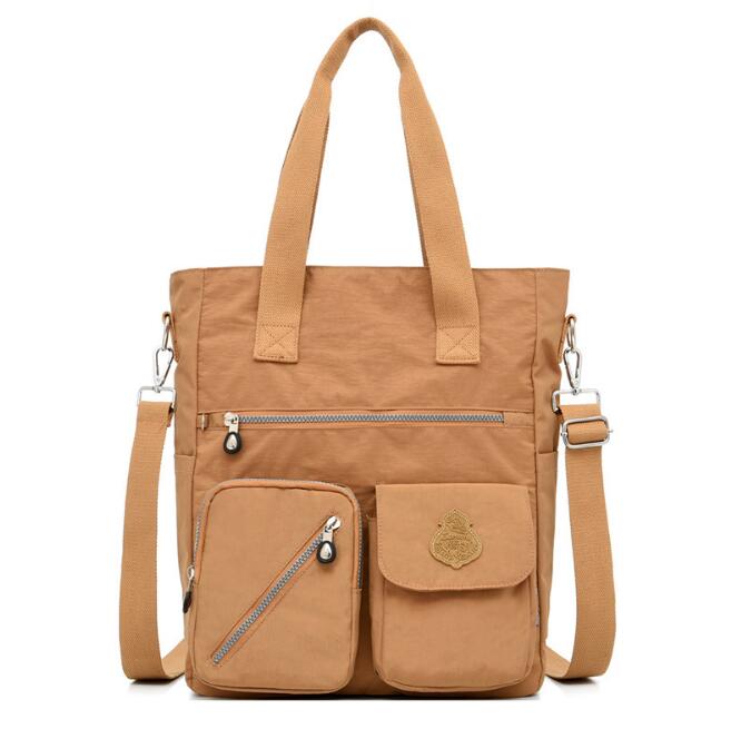 Mummy Bag Diaper Bags Portable Backpack Maternity Nappy Bag Mother Large Handbag Multifunction: BXY081F-brown