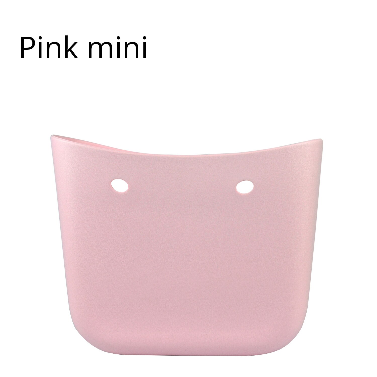 Obag style Mini Bag Body EVA bag O women bag rubber silicon waterproof women Handbag without logo: pink mini