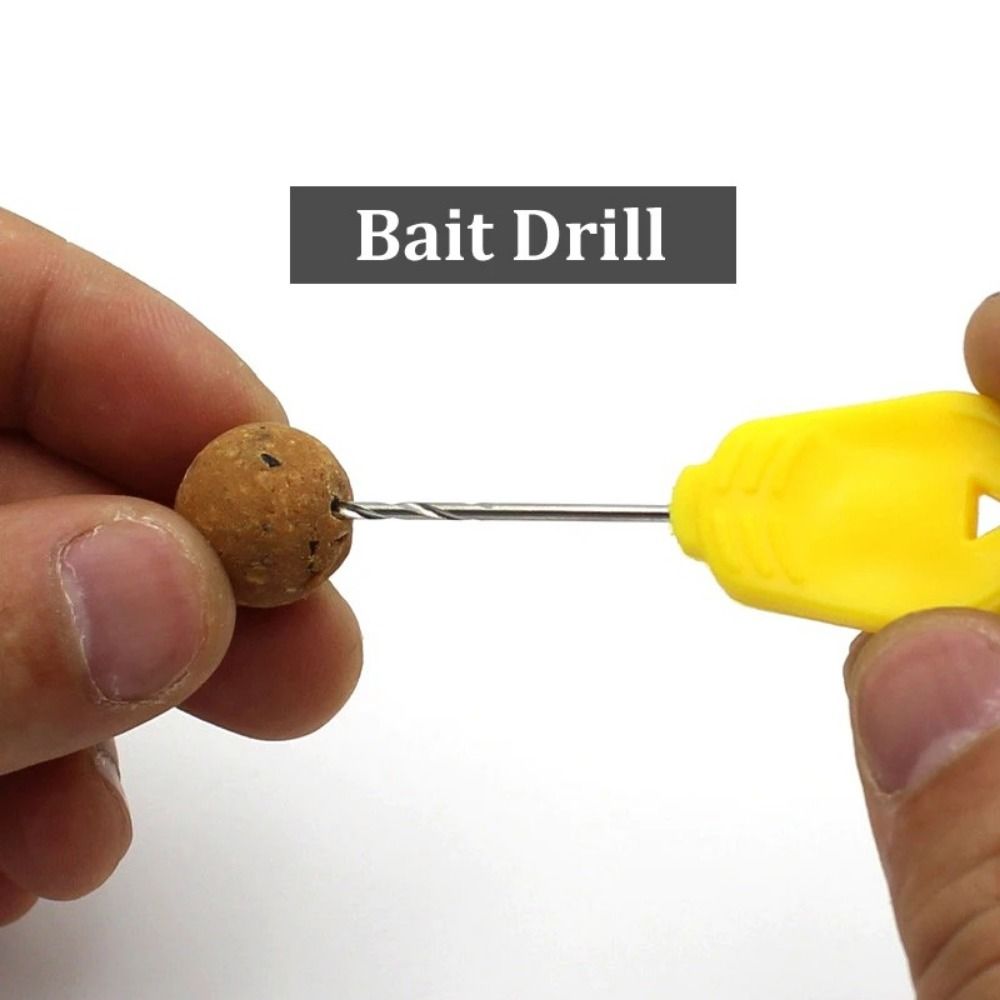 3pcs Haak Boor Karpervissen Gereedschap Kit Threading Aas Boilie Aas Pins Rigging Baiting Naalden Baiting Rig Tool Handvat kit