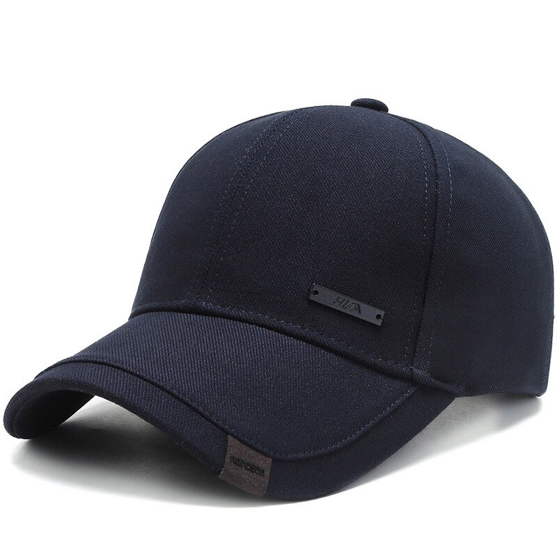 NORTHWOOD-Gorras de béisbol de algodón para hombre, sombreros de para camionero, gorra: Azul marino