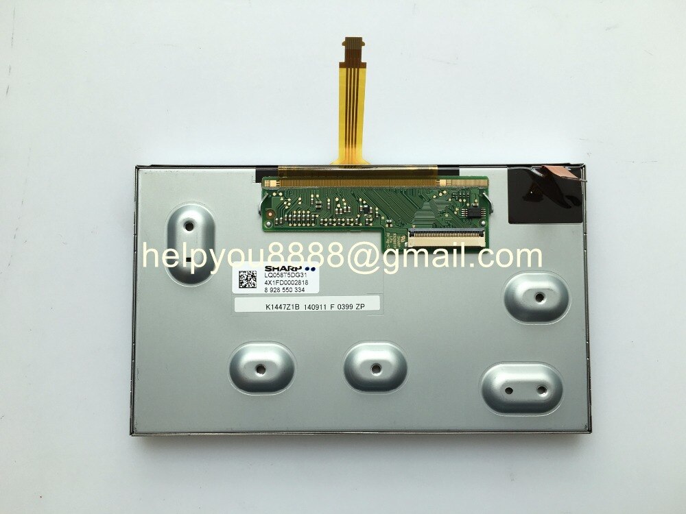 Brand TFT Grade A+ 5.8" LCD Dispaly Screen LQ058T5DG31 LCD Panel with touch For Car Auto Parts Navigation