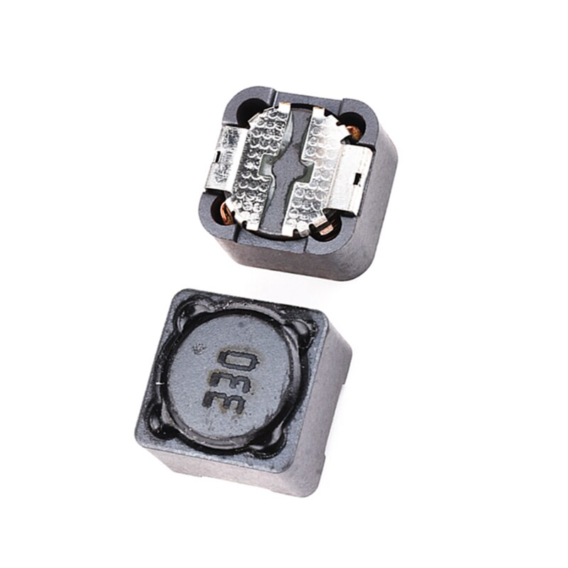 10Pcs/Lot Power Inductance CD127R CD127 Shielded inductor SMD Inductor 12*12*7mm 2.2/3.3/4.7/6.8/10/15/22/33/47/68/100-680UH