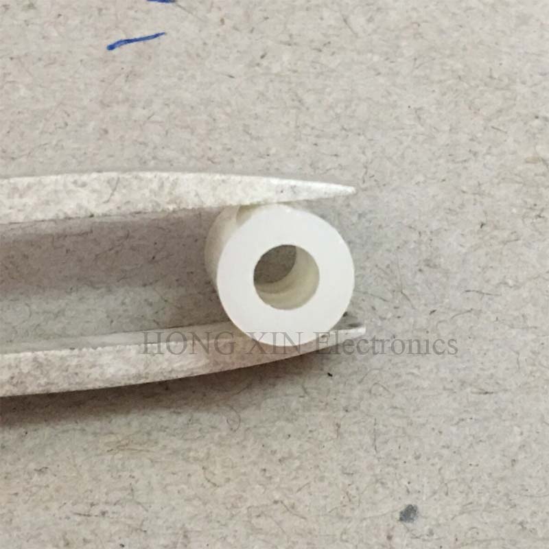 Separador plástico M3 ABS redondo, espaciador de nailon blanco sin rosca, arandela hueca redonda