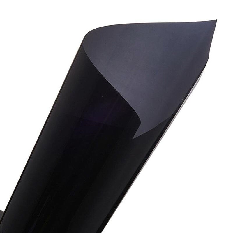 Black Car Window Tint 5% VLT Sticker Decal Film With Scraper Sun Shade Protector