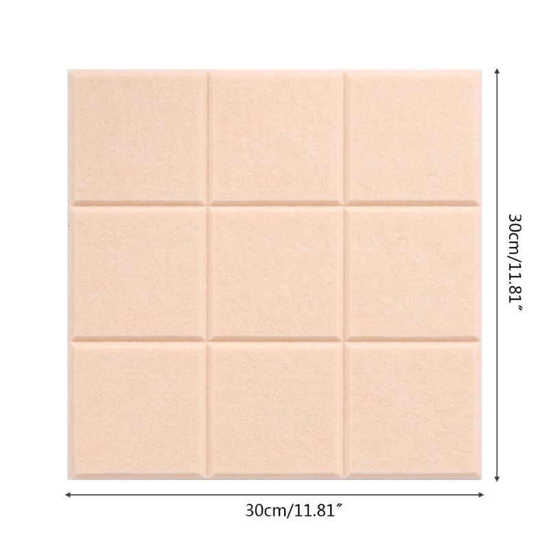 Wall Photo Display Board Felt Message Board Bulletin Board Household Wall Background Felt Schedule Memo Board 30x30cm Y98A