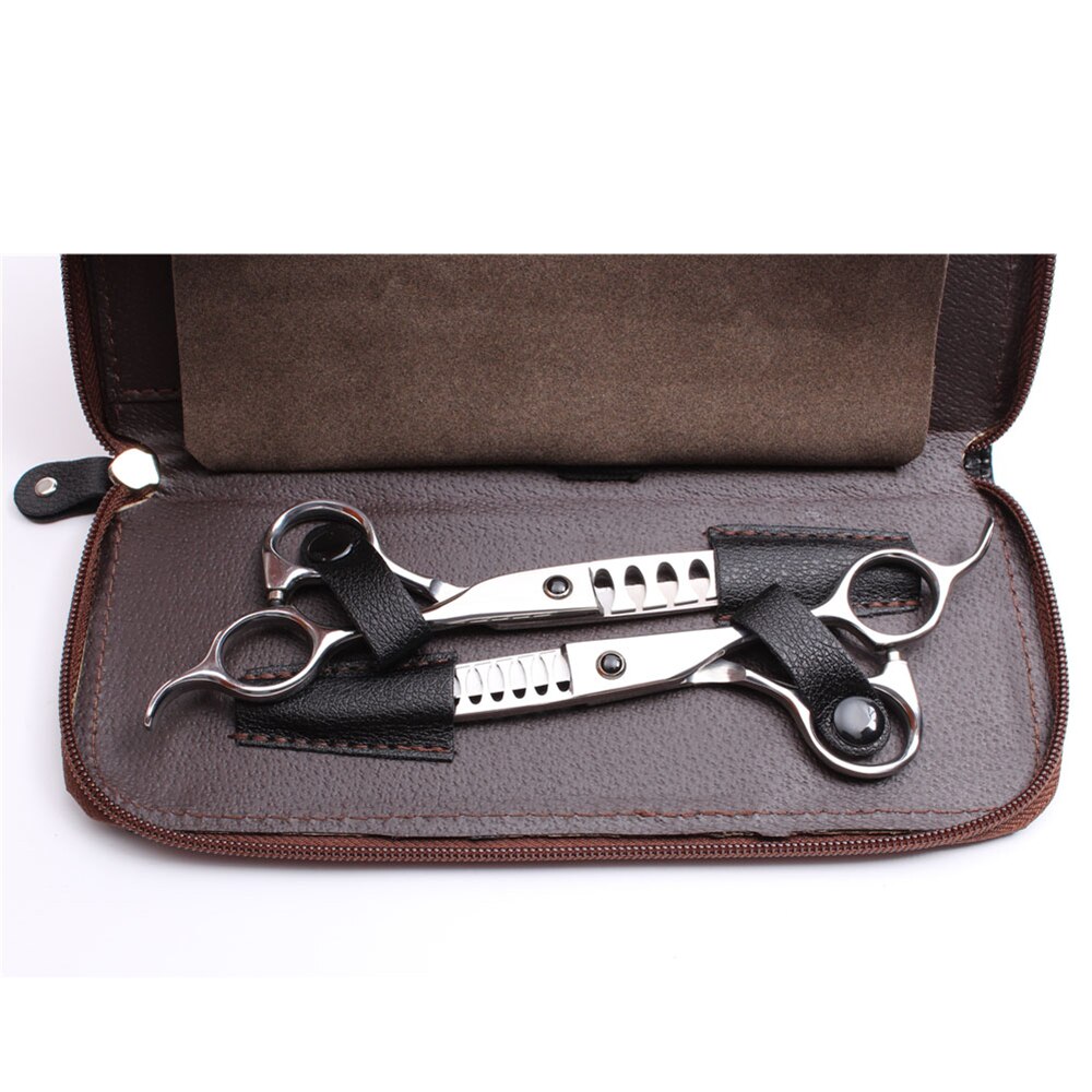Leather Case Hairdressing Scissors Bag Barber Salon Holster Pouch Holder Salon Styling Tool Kit