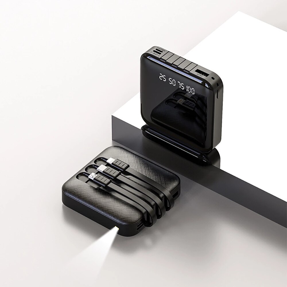 Power bank20000 mAh Hohe kapazität schnelle lade Mini Tragbare Power bank