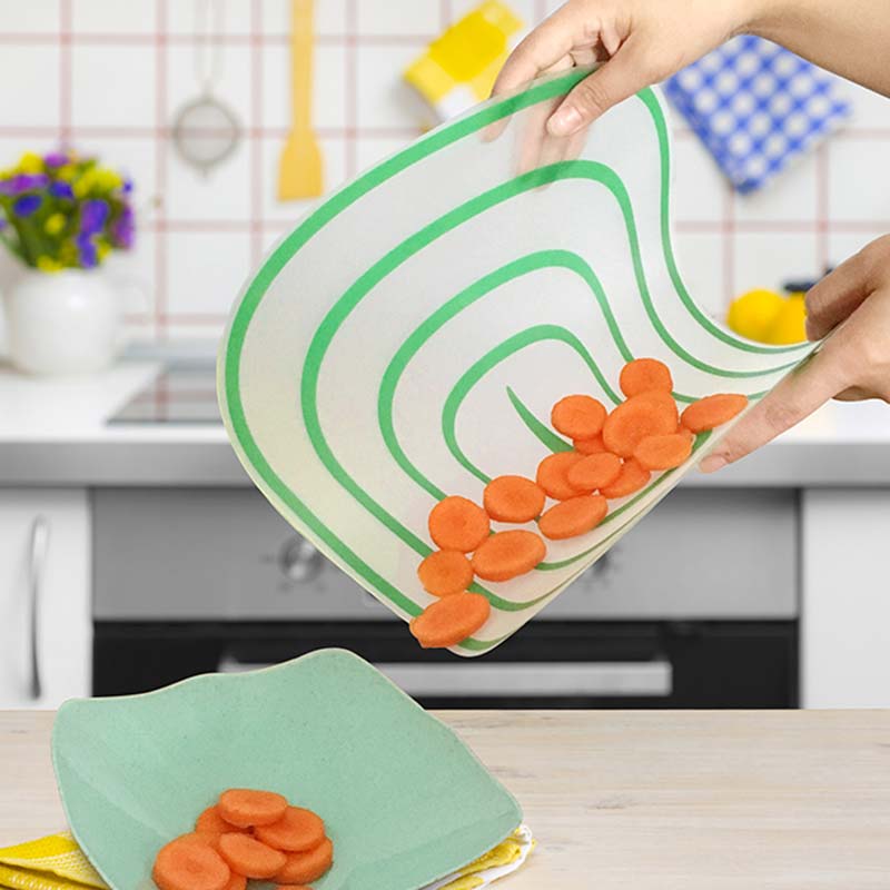 4 Stuks Plastic Snijplank Koken Blok Antibacteriële Antislip Snijmat Keuken Gereedschap BENL889