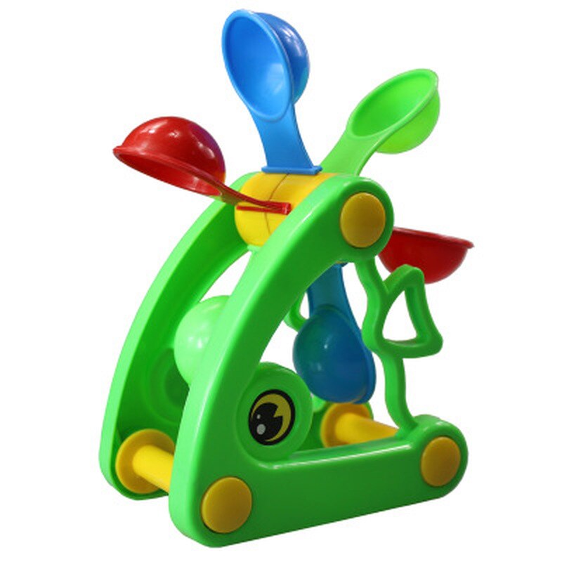 1Pcs Leuke Windmolen Waterrad Zomer Spelen Zand Water Speelgoed Zwembad Bathing Beach Party Kind Spelen Bad Speelgoed willekeurige Kleur