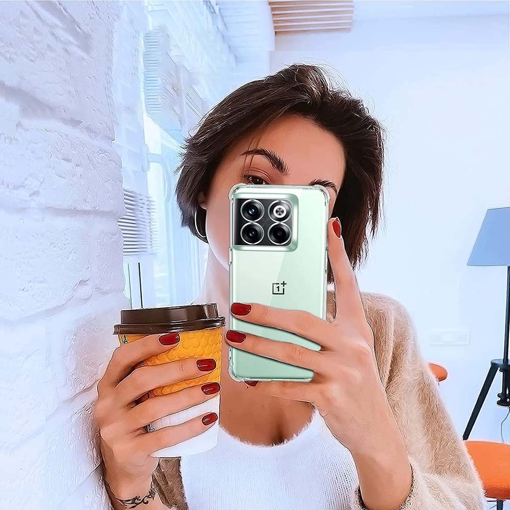 Funda transparente para OnePlus One Plus 8T 10T 10R 9R 11 9RT 11R 10 5 5T 6 6T 7 7T 8 9 Pro funda de teléfono de silicona suave gruesa a prueba de golpes