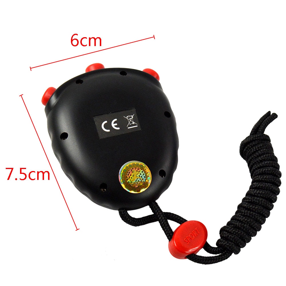 Men Digital Stopwatch Sports Running Waterproof LCD Outdoor Sports Wrist Horloge Chronograph Timer Counter Alarm Watches