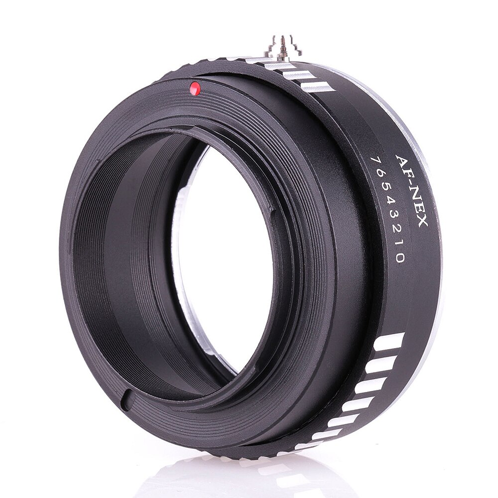 AF-NEX(Zebra Lijnen) mount Adapter Voor Sony Alpha Minolta Af Lens Sony E Mount Nex A7 A7R NEX-5T NEX7 A5000 A6000 A6300