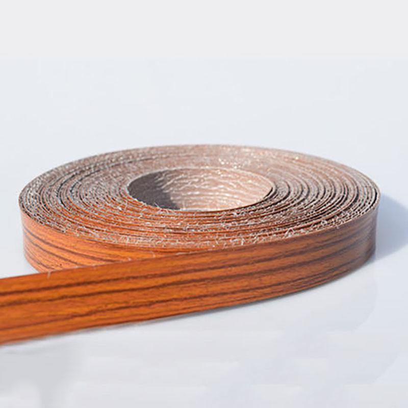 Smält pvc kantband träfaner skåp bord kantskydd självhäftande möbelskiva panel kantband 2cm kantband: Brun 3