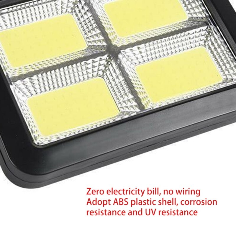 100LED Solar Light Outdoor Motion Sensor Recharge Solar Wall Light Waterproof Emergency Led Light For Street Garden H054