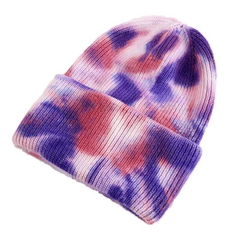 Luipaard Patroon Print Winter Warm Zachte Gebreide Beanie Hoed Voor
