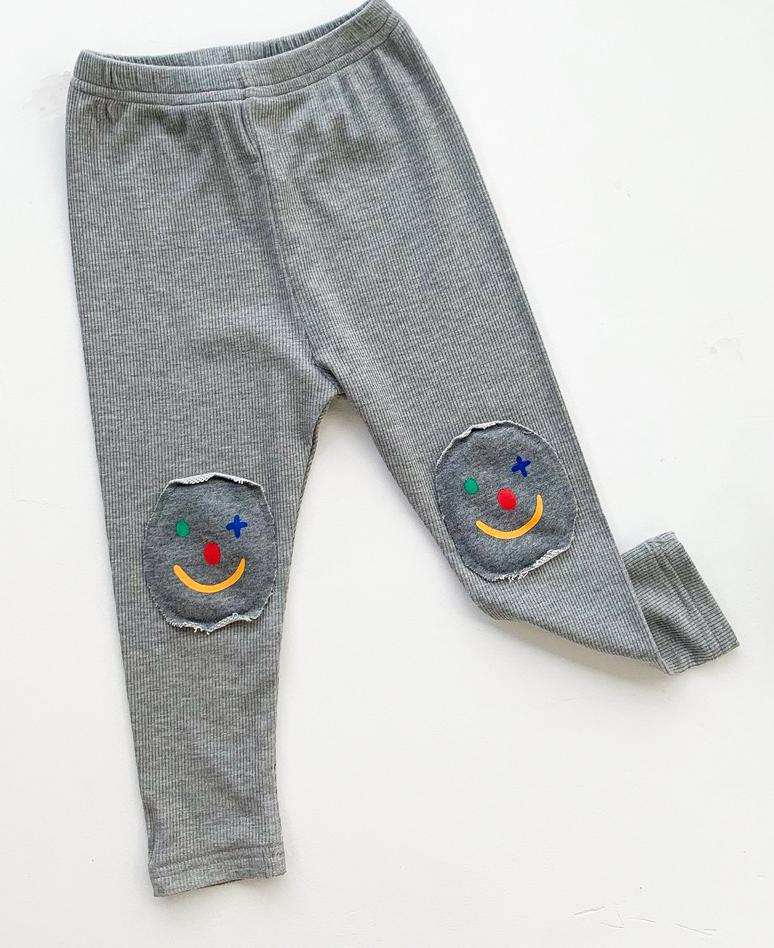 Pantalon Long pour bébé, Style, dessin animé, Patchwork, couleur unie, en coton, vêtements pour filles de 0 à 24 mois, automne 2022: gray / 24M