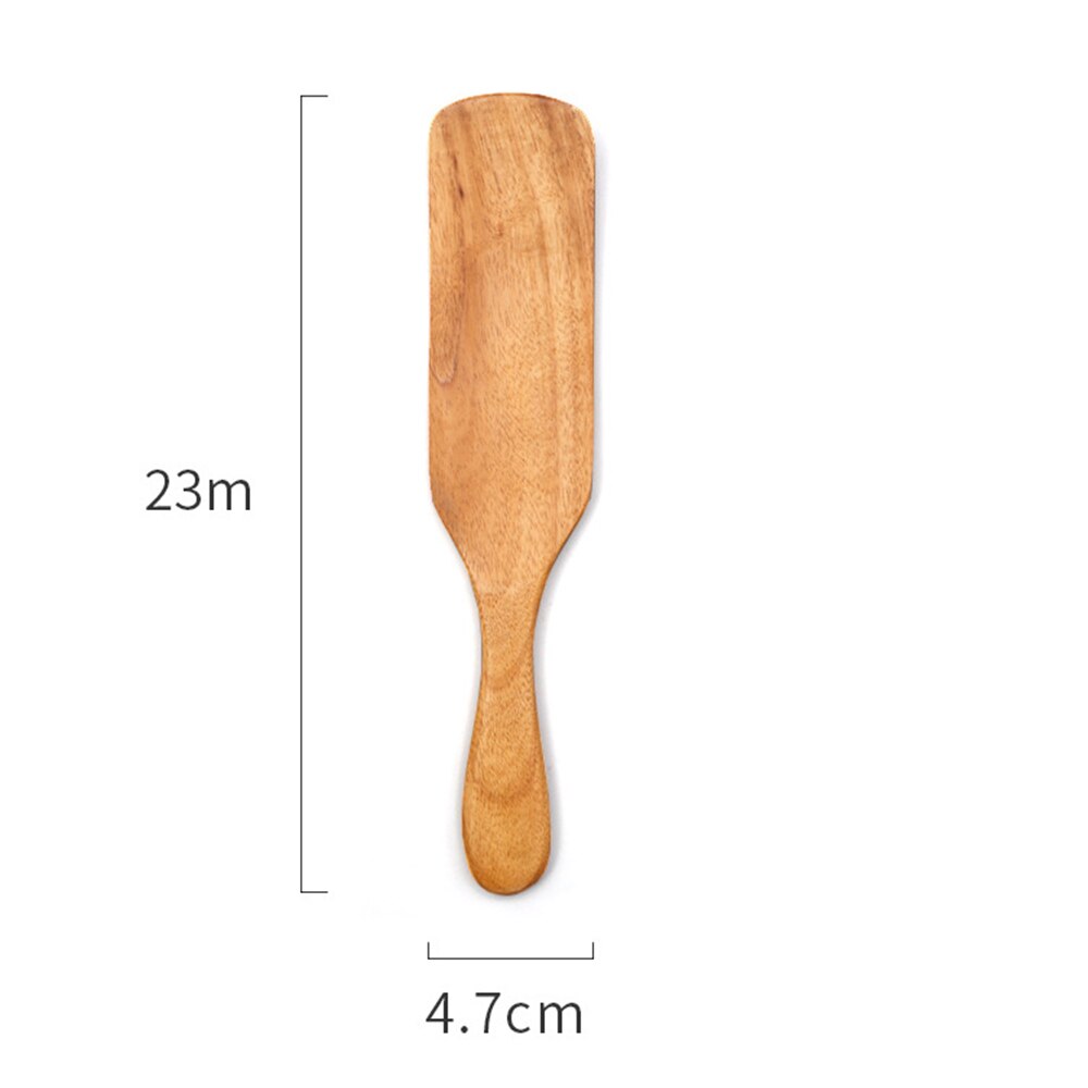 Teak Natürliche Holz Kochgeschirr Küche Utensilien Kochen Werkzeuge setzt Geschirr Geschirr Geschirr Löffel Schaufel Sieb Holz Bausatz: Blau