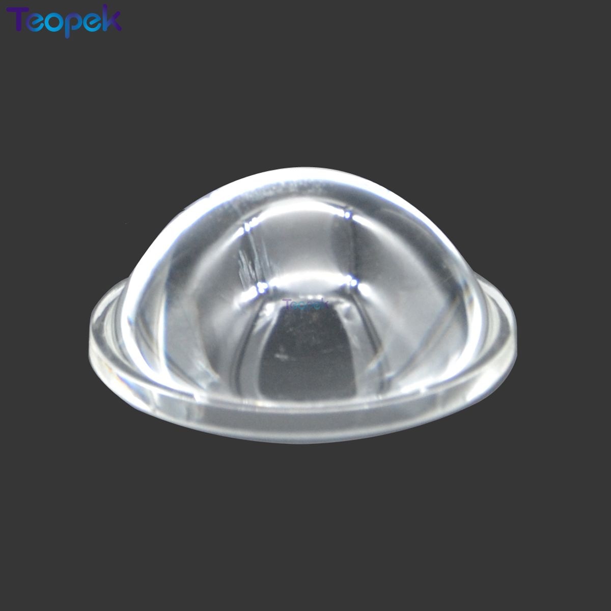 44mm Optical Glass LED Lens 60 or 120 degree + Reflector Collimator Kit for 10W Square High Power LEDs