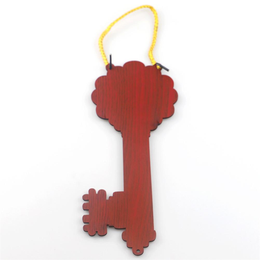 Houten Islam Eid Mubarak Ramadan Kareem Sleutel Vorm Woondecoratie Hanger Ambachten Party Decor