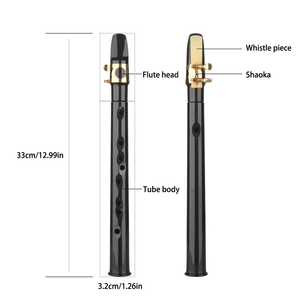 Practice Saxophone Small Pocket Sax Mini Instrument Key C Plastic Black Portable For Travel Outdoor Instrumentos Mini Saxophone