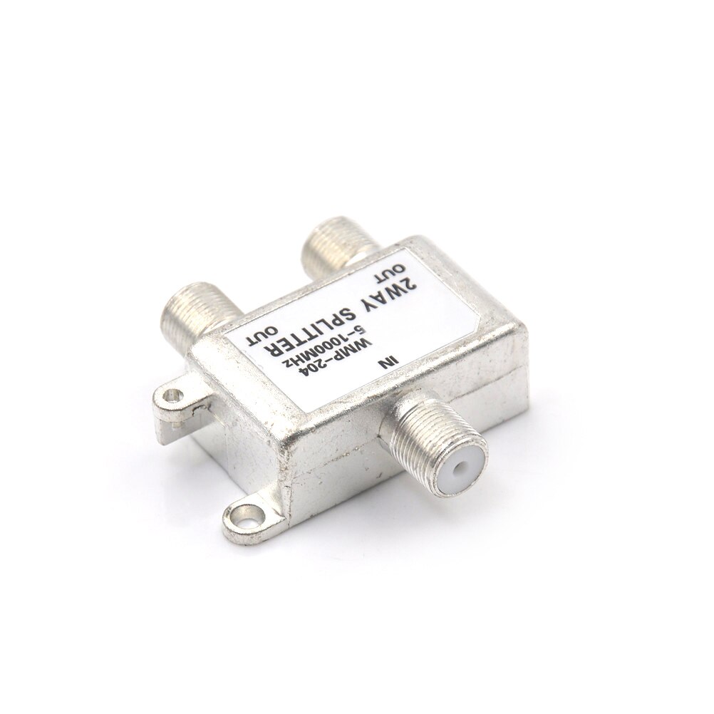 1X2 Weg 5-1000 Mhz Signaal Coaxiale F Connector Splitter Kabel Tv Schakelaar