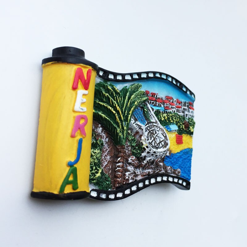 Nerja Spain Madrid Seville Torido Barcelona Fridge Magnet Souvenir Refrigerator Magnets