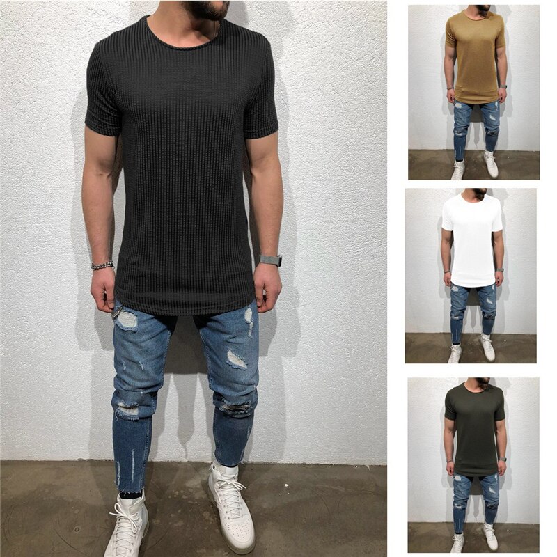 Eli 22 sommer fitness bomuld kortærmet t-shirt åndbar herre afslappet fitness tøj v krave cardigan lounge