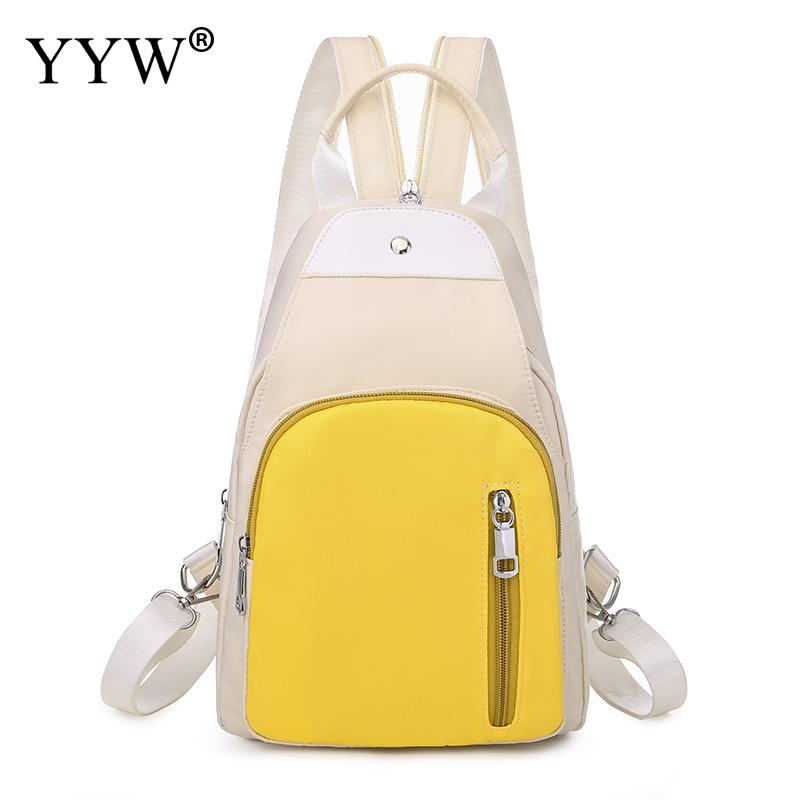 Rugzak Vrouwelijke School Rugzak Vrouwen Rugzak Schooltas Voor Tiener Meisjes Bagpack Dames Sac A Dos Rugzak Vrouwen Rugzak: style 1 yellow