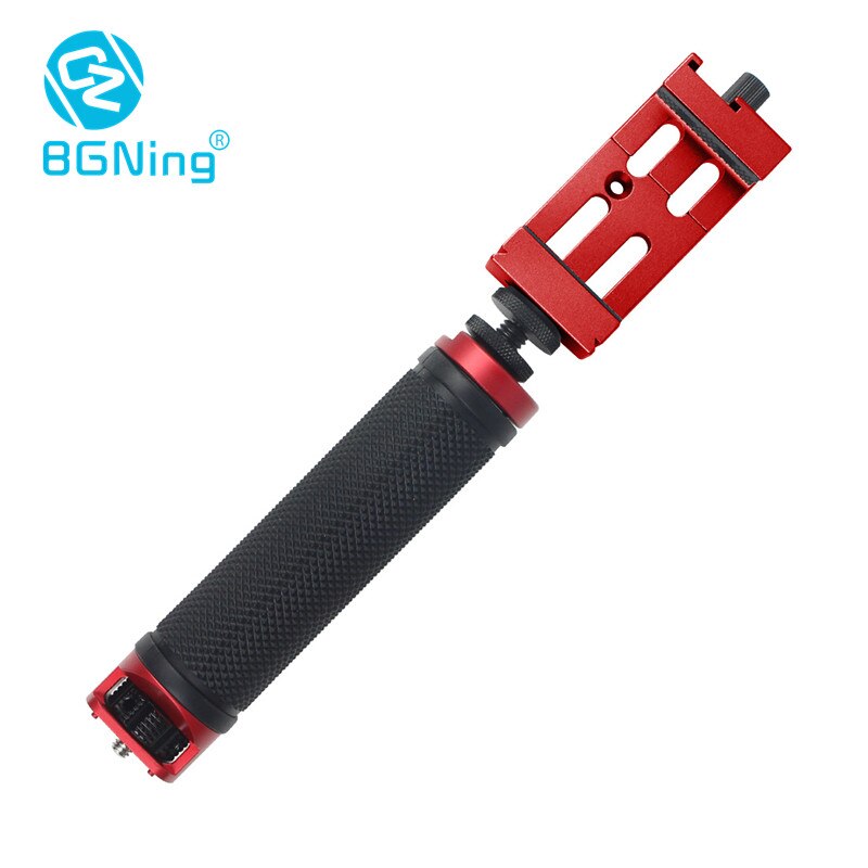 BGNing Extension Handle Grip Camera Handheld Gimbal Mount Phone Bracket for Zhiyun for Weebill Lab S/Moza Air2 Stand Gimbal Part