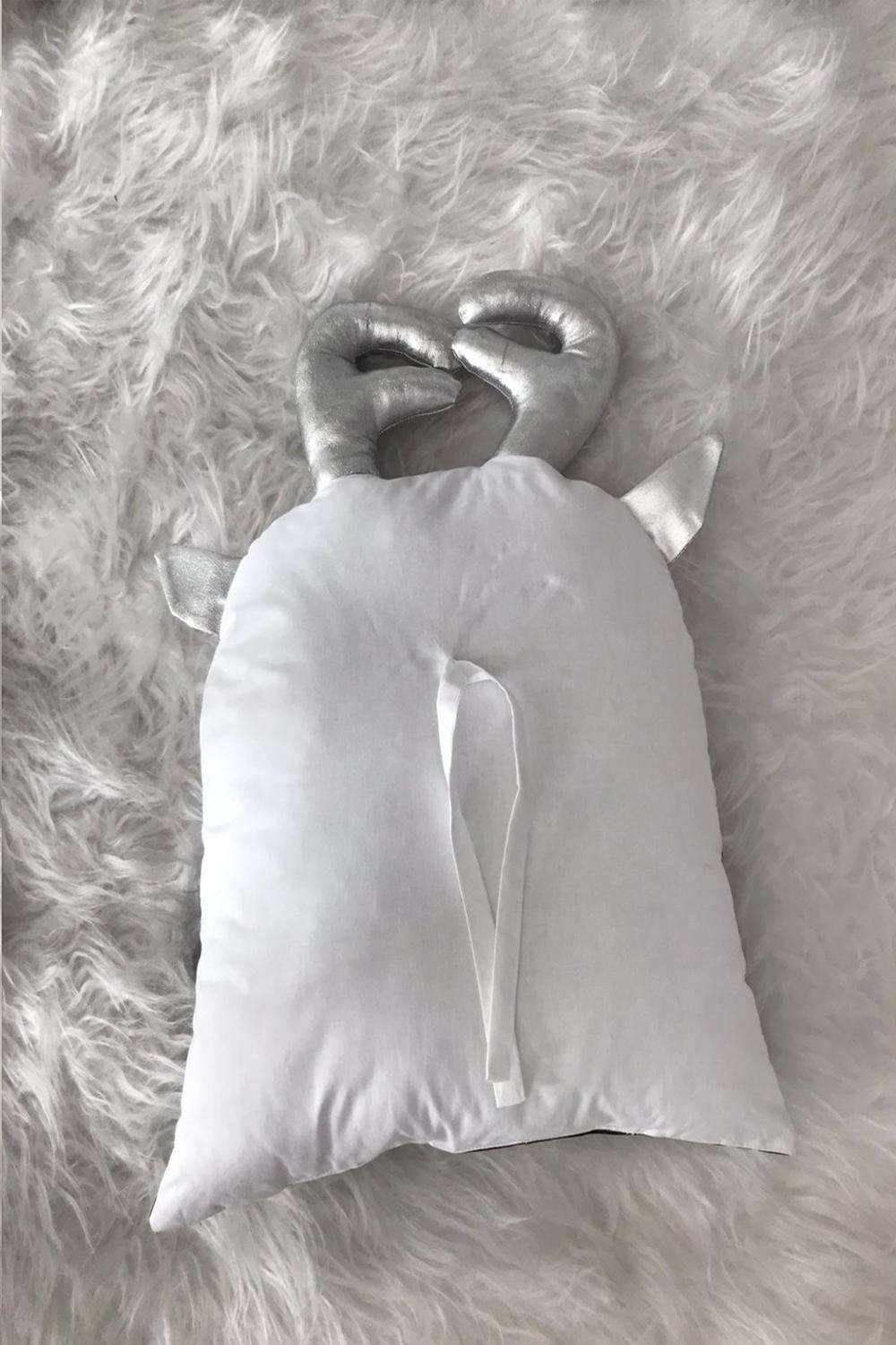 Jaju Baby Kidimoon Zwarte Ster Herten Wieg Bescherming Decor Kussen