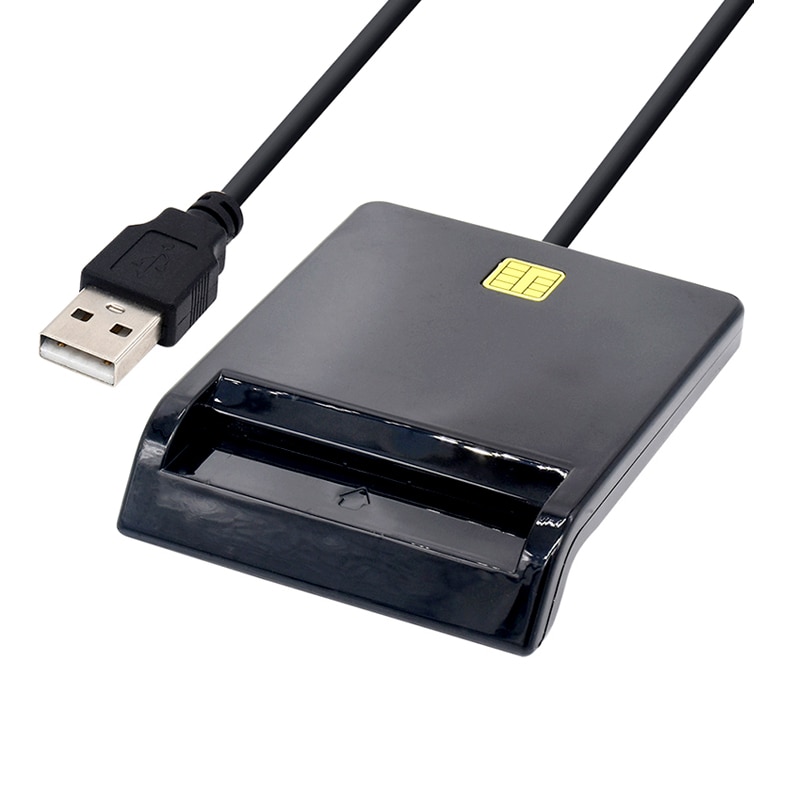 UTHAI X01 USB Smart Card Reader For Bank Card IC/ID EMV card Reader for Windows 7 8 10 Linux OS USB-CCID ISO 7816