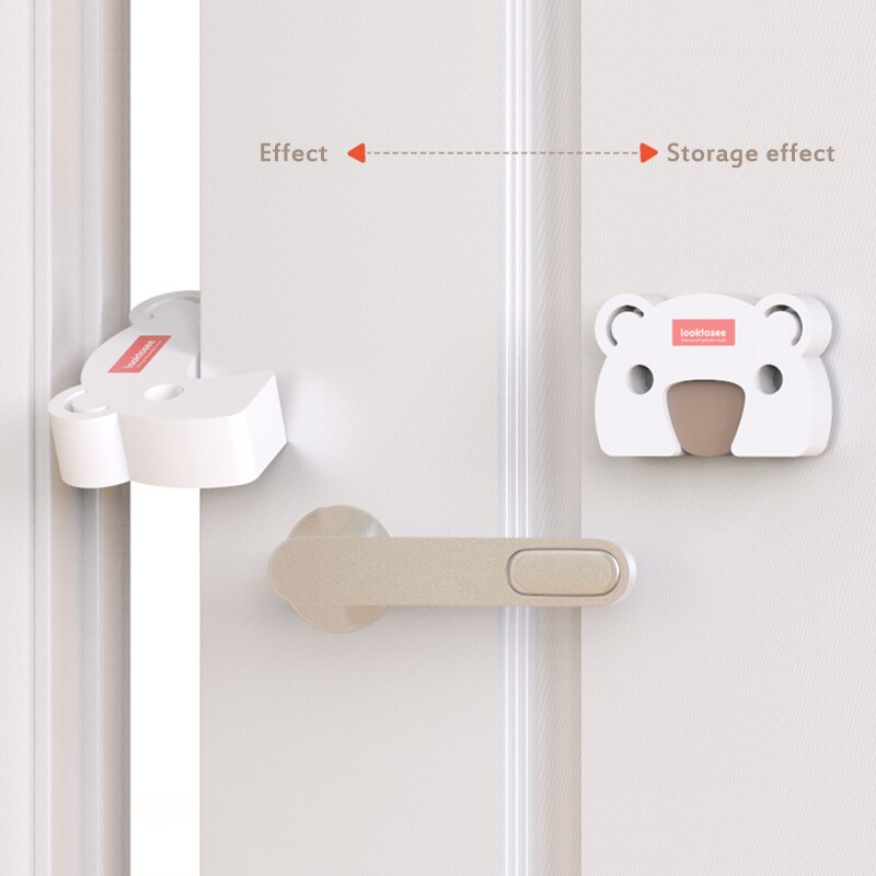 2pc Tür Stopper Neugeborenen Baby Kinder Nette Cartoon Sicherheit Tür Block Tür Clip Anti-prise Hand Sicherheit Schrank schlösser