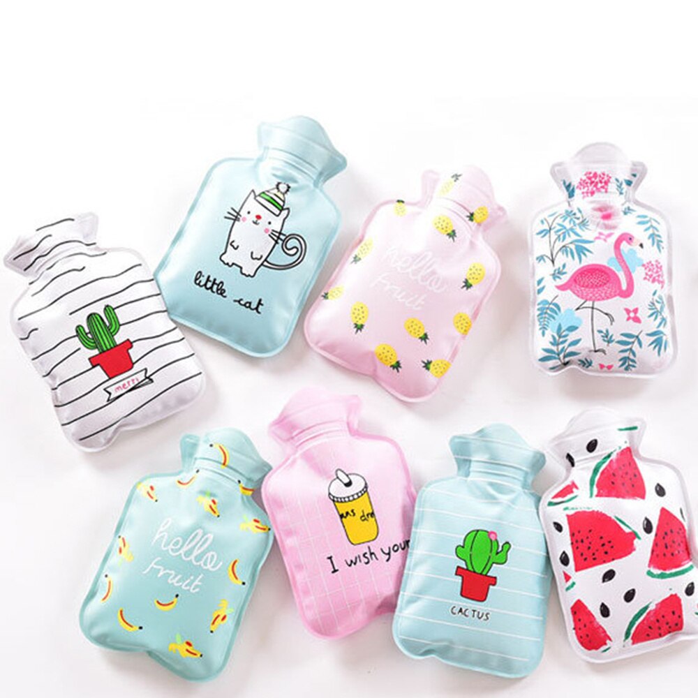 Mini Thick Water Injection Water Bottle Cartoon PVC Water Bottle (Small Pinapple)