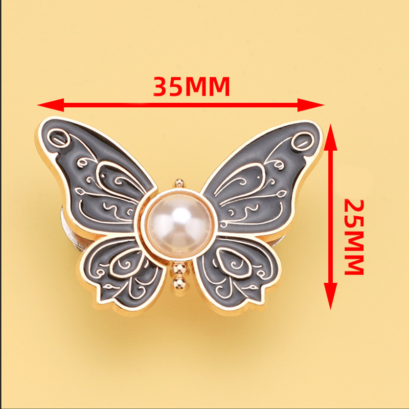 1 par de botones de cintura de mariposa ajustables para apretar la cintura de pantalones vaqueros faldas cintura reducir hebillas No requiere costura
