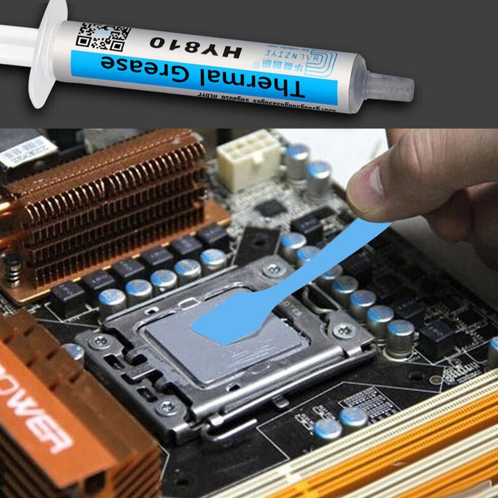 Silikon Fett HY810-2G Thermisch Leitfähigen CPU Wärme Fett Beständig Silikon Ableitung Hohe 4,63 w Klebstoff Temperatur