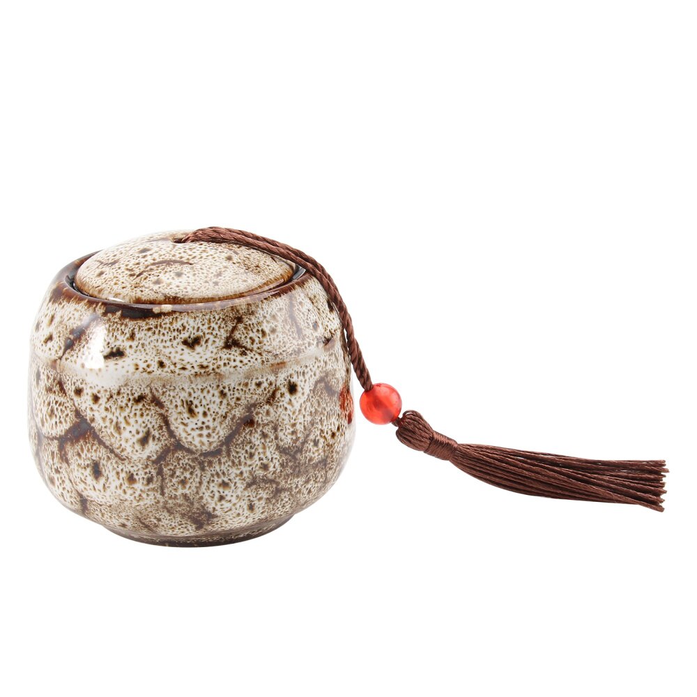 1pc mini draagbare duurzame fatsoenlijke urn asurn huisdierurn voor hondenliefhebbers: Wit