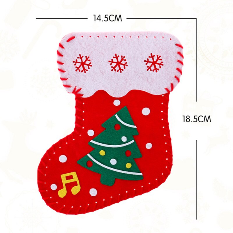 Kerst Sokken Kleuterschool Ouder-kind Activiteiten Hangen Halloween Kinderen Nieuwjaar Party Delen Materiaal Tas
