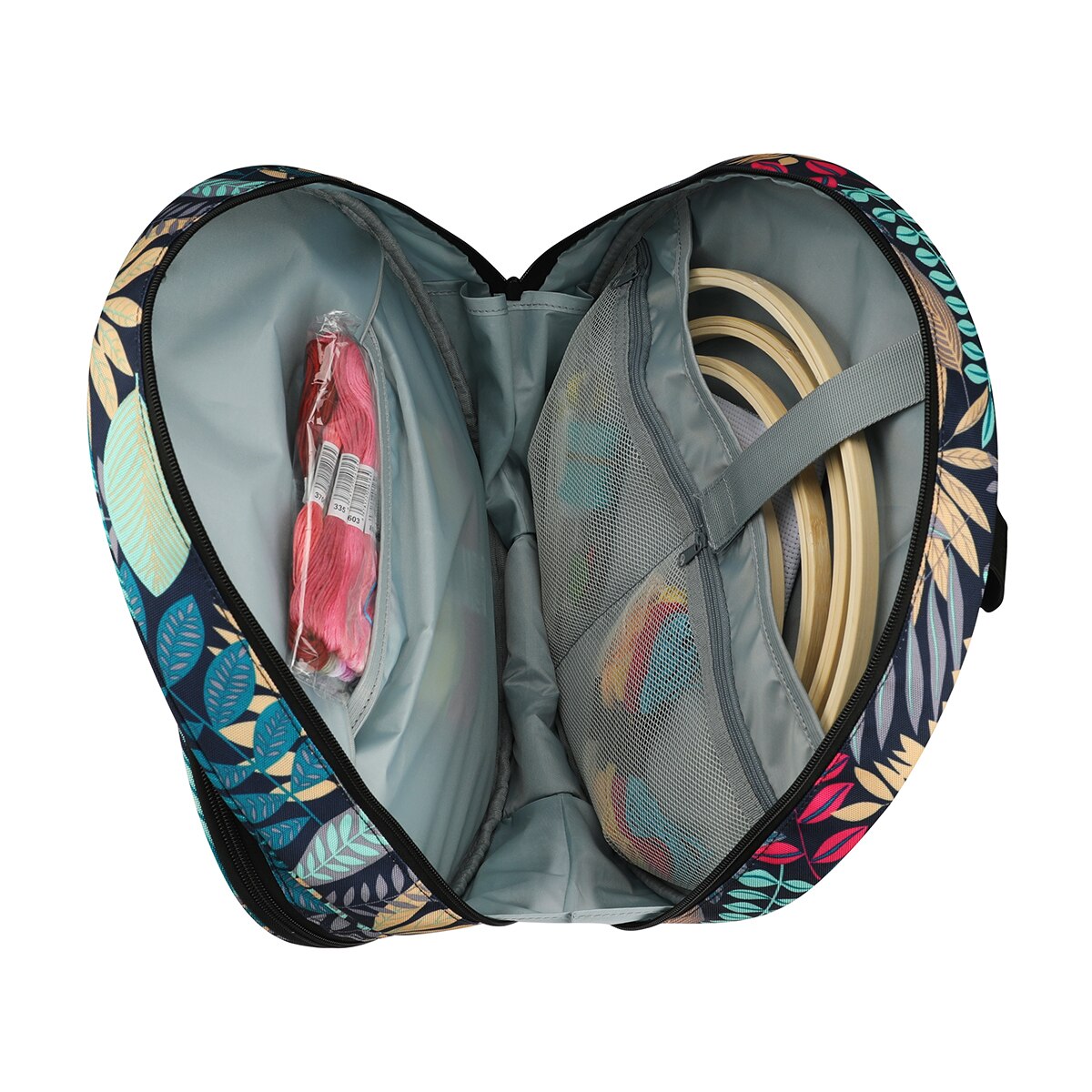 Portable Embroidery Tool Storage Bag Cross Stitch Set Storage Durable Bag Crochet Yarn Storage Bag