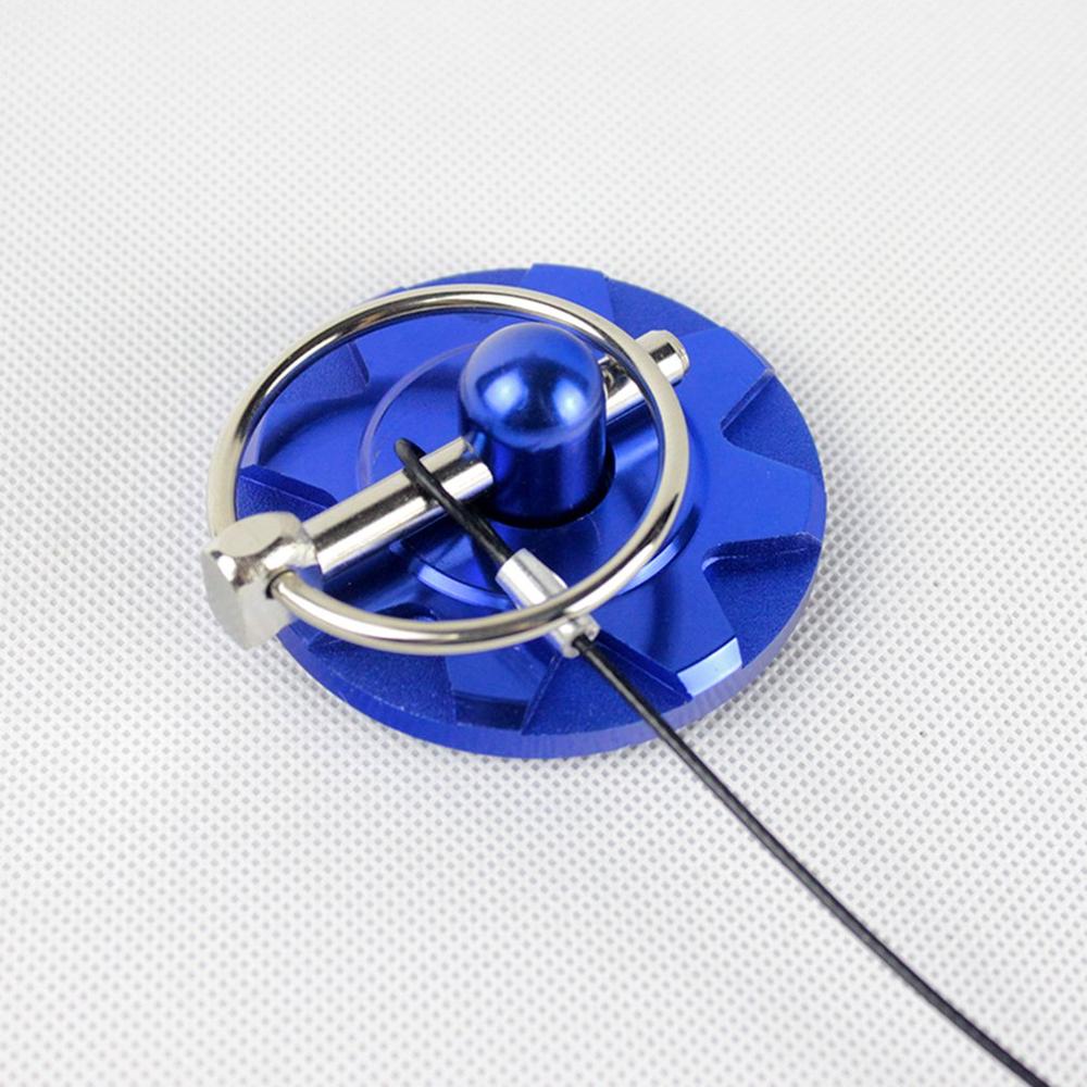 Car modification hood lock high-strength aluminum punch-free racing engin universal quick-release with pole free punching