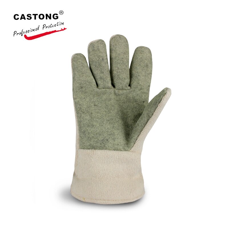 High Temperature Resistant Gloves GEII 400 Degrees of Heat-resistant Safety Work Industrial Oven Fireproof Gloves