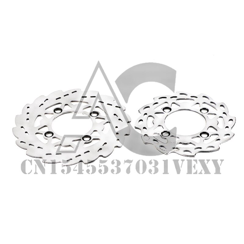 190mm220mm motorcycle front and rear brake discs are suitable for CRF50 KAYO BSE 70cc 90cc 110cc 125cc 140cc 160cc dirt pit bike