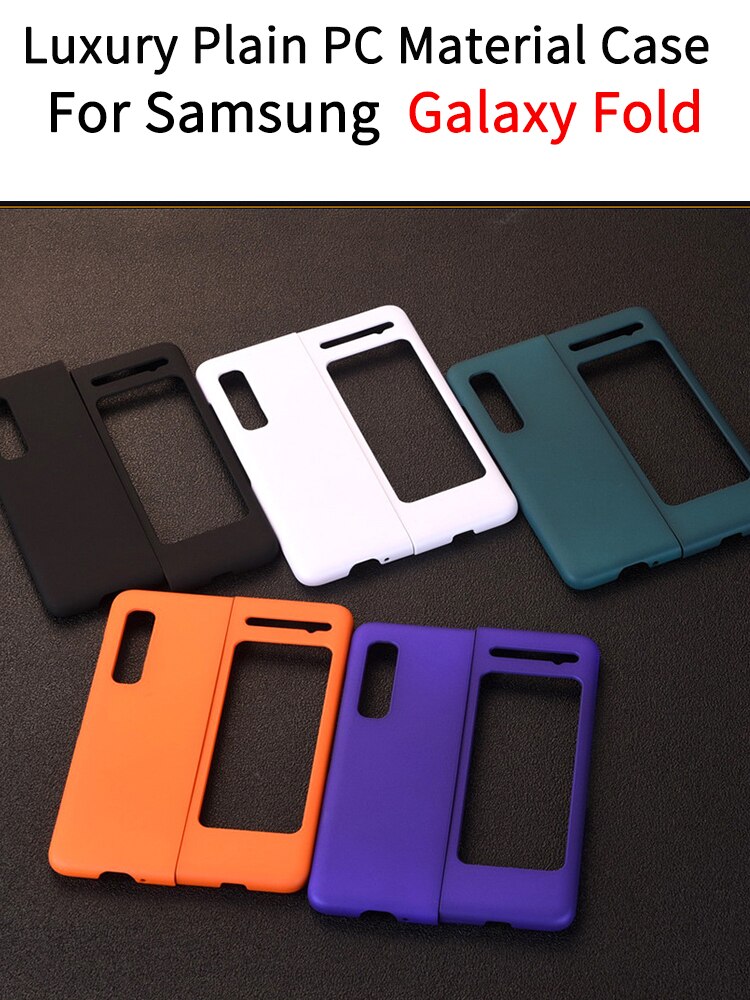 Voor galaxy fold hoesje voor galaxy  w20 w2020 f9000 hoesje pc materiaal hoesje galaxy fold hoesje en hoesje