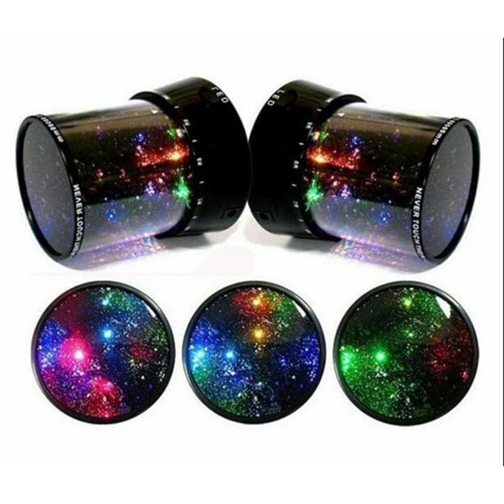 Starry projection lamp starry sky night light night light 360-degree rotation 3D atmosphere light portable light