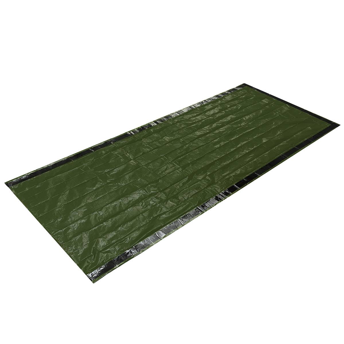 Noodslaapzak, noodhulp slaapzak, pe aluminiumfolie tent, draagbaar voor kamperen en wandelen in de buitenlucht, met fluitje