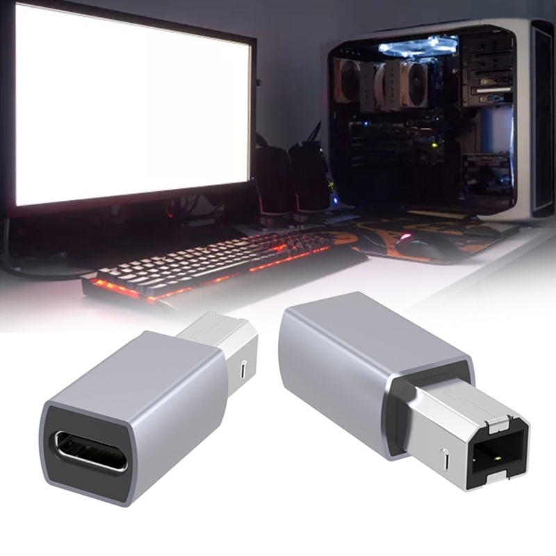 USB B naar USB C Adapter USB C Female naar Printer Male Converter Type C naar USB B