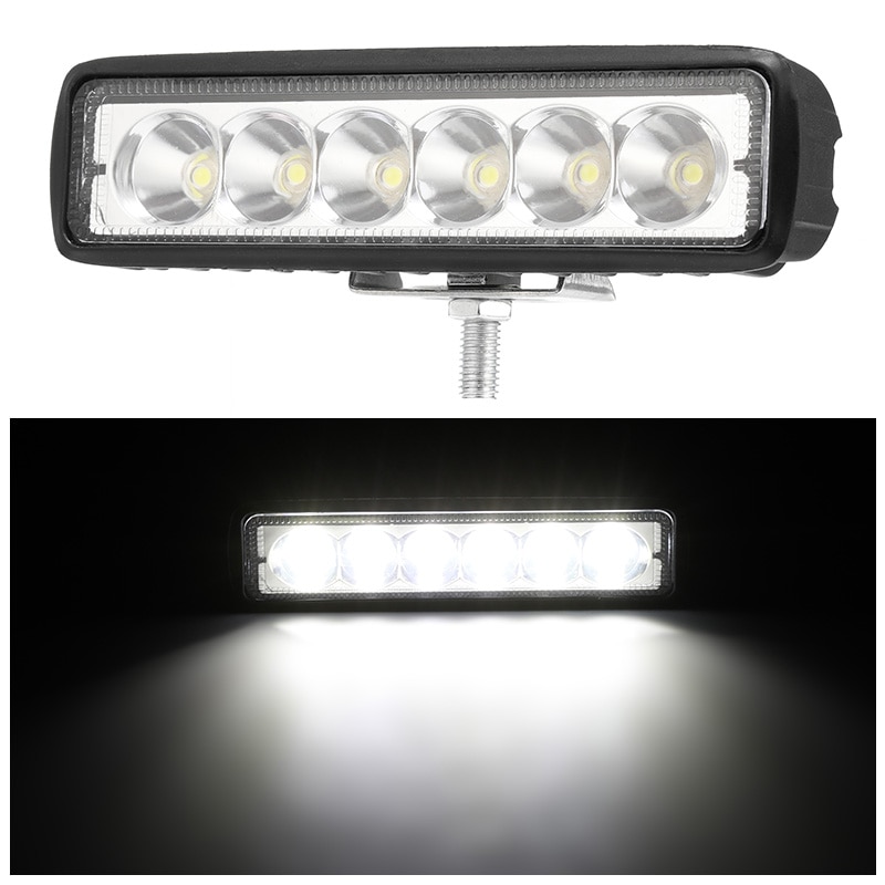 12V~24V Working High Power Spotlights Bar Head Lights Flood Lights Work light LED Offroad For Tractor truck Front Rear Fog light