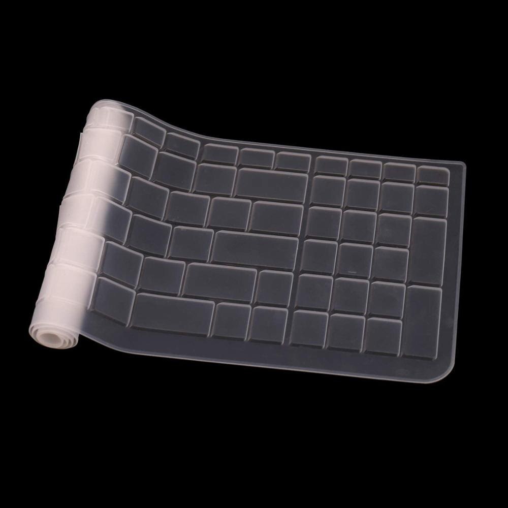 Funda de teclado para HP Pavilion ENVY x360 Series 15 15,6, con serie de 17 17,3 pulgadas, silicona suave, resistente al agua, transparente