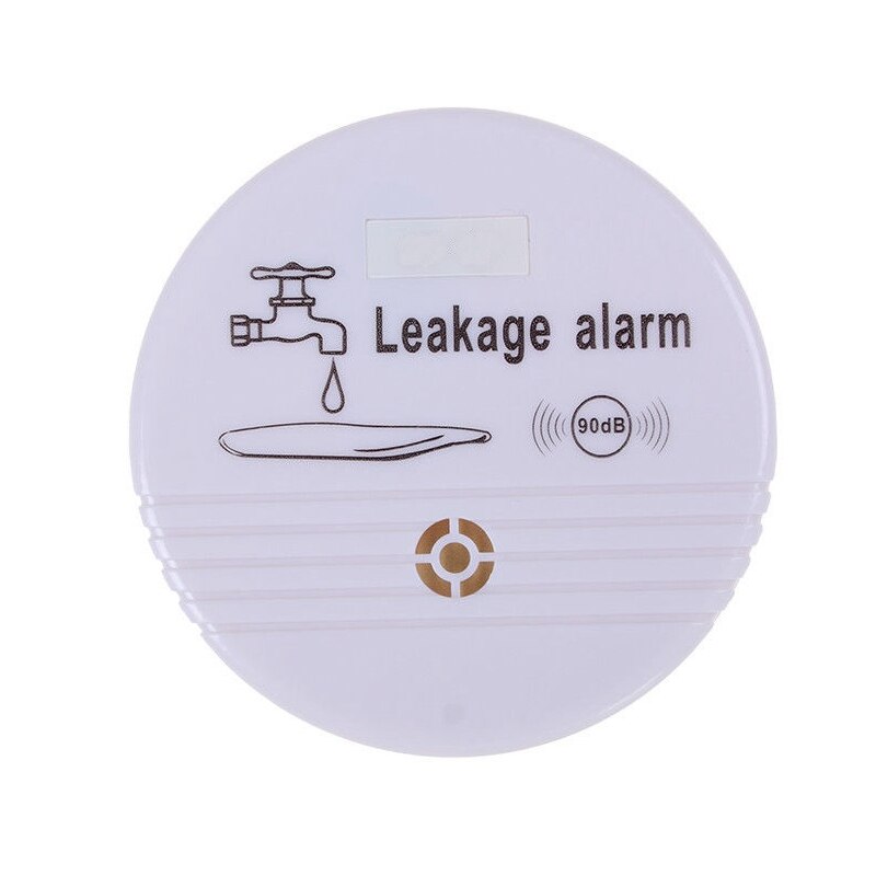 Trådløs vannalarm uavhengig batteri vannalarm sensor detektor 90db ekkolodd vannlekkasje alarm detektor hjemmesystem  dc9v: Default Title